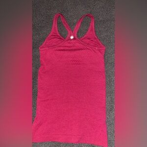 Lululemon Ribbed Pink Tank